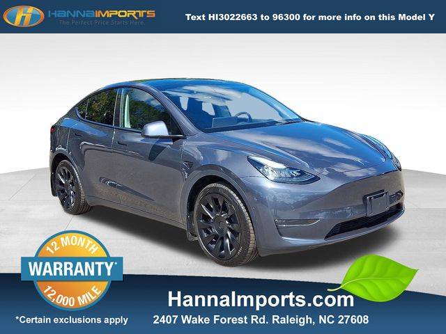 2022 Tesla Model Y Long Range — SUV — 34,827 mi — Raleigh, NC