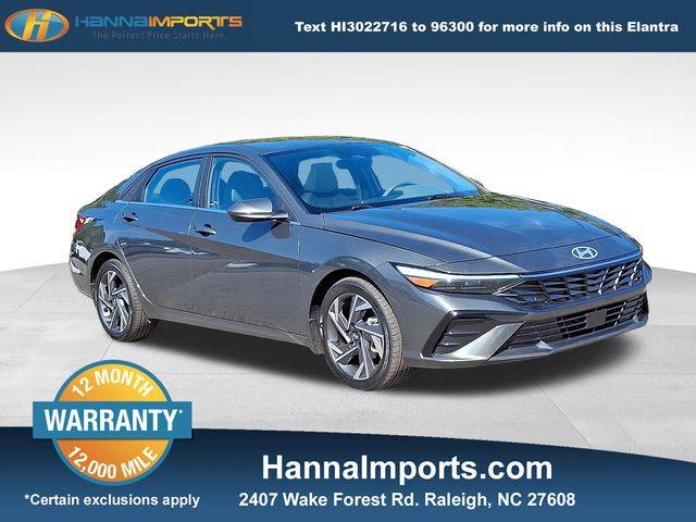 2024 Hyundai Elantra SEL — Sedan — 3,015 mi — Raleigh, NC