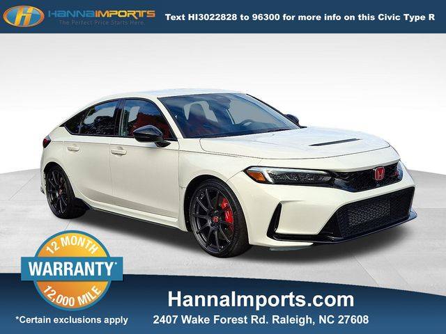 2023 Honda Civic Type R — Hatchback — 9,849 mi — Raleigh, NC
