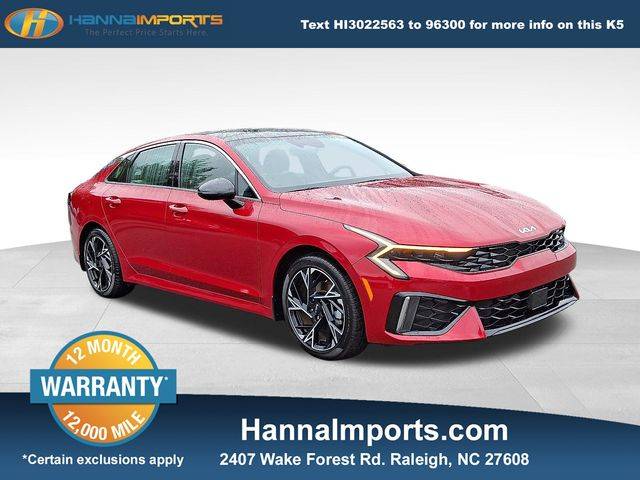 2025 Kia K5 GT-Line — Sedan — 21,107 mi — Raleigh, NC