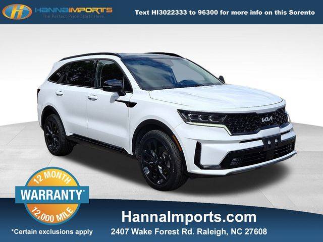 2022 Kia Sorento SX — SUV — 51,853 mi — Raleigh, NC
