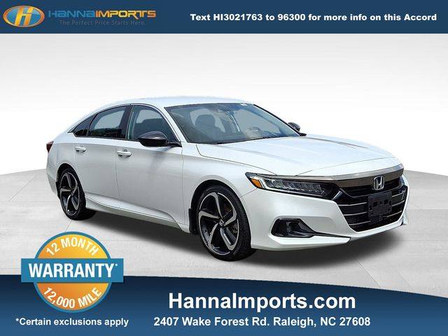 2022 Honda Accord Sport SE — Sedan — 28,968 mi — Raleigh, NC
