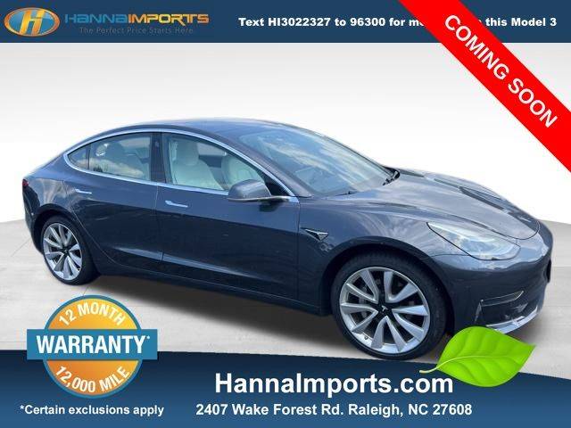 2018 Tesla Model 3 Long Range — Sedan — 29,621 mi — Raleigh, NC