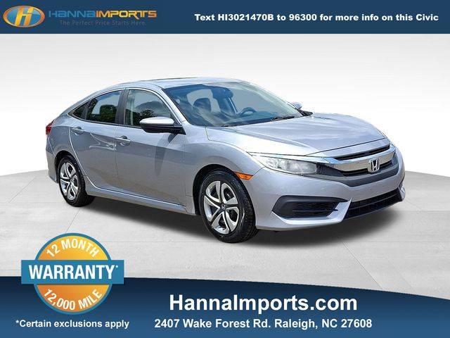 2017 Honda Civic LX — Sedan — 72,144 mi — Raleigh, NC