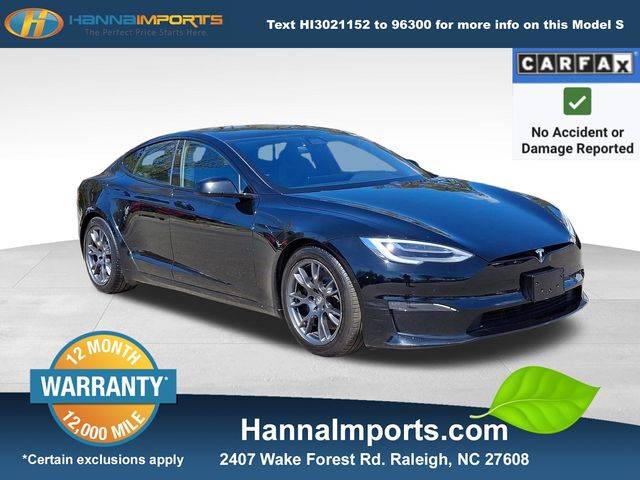 2022 Tesla Model S Long Range — Hatchback — 60,506 mi — Raleigh, NC