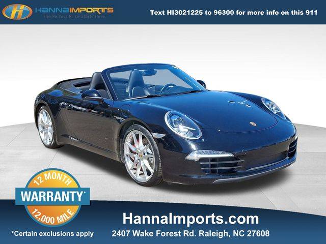 2013 Porsche 911 Carrera S — Convertible — 56,471 mi — Raleigh, NC