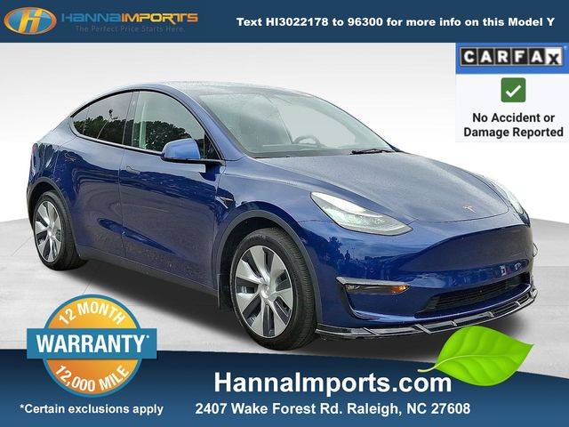 2021 Tesla Model Y Long Range — SUV — 35,960 mi — Raleigh, NC