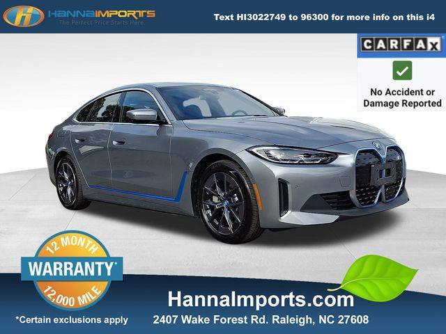 2024 BMW i4 eDrive40 — Sedan — 19,724 mi — Raleigh, NC