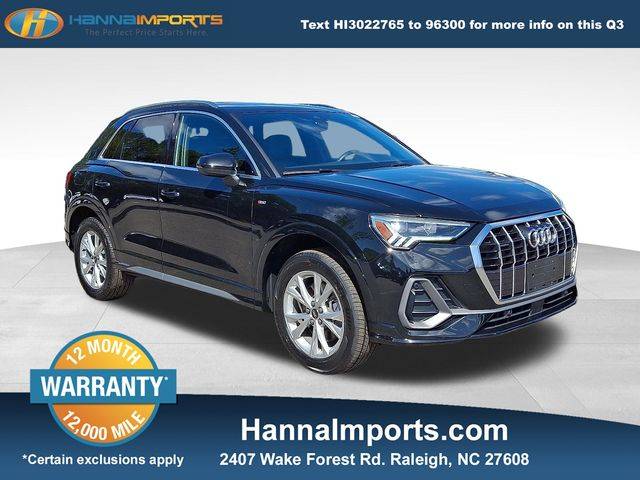 2022 Audi Q3 S line Premium Plus — SUV — 26,996 mi — Raleigh, NC