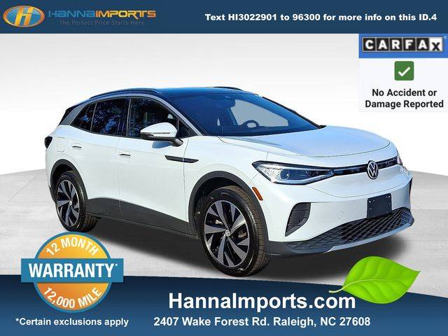 2022 Volkswagen ID.4 Pro S — SUV — 22,745 mi — Raleigh, NC