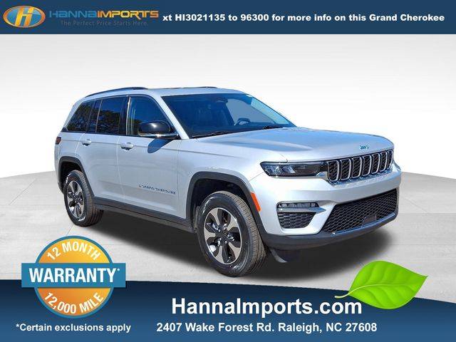 2023 Jeep Grand Cherokee 4xe — SUV — 58,123 mi — Raleigh, NC