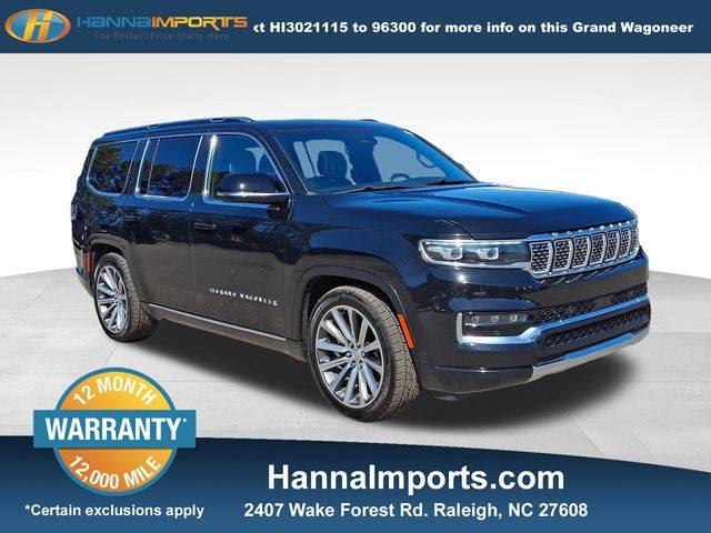 2023 Jeep Grand Wagoneer Series II Obsidian — SUV — 56,949 mi — Raleigh, NC