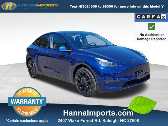 2020 Tesla Model Y Long Range — SUV — 17,937 mi — Raleigh, NC