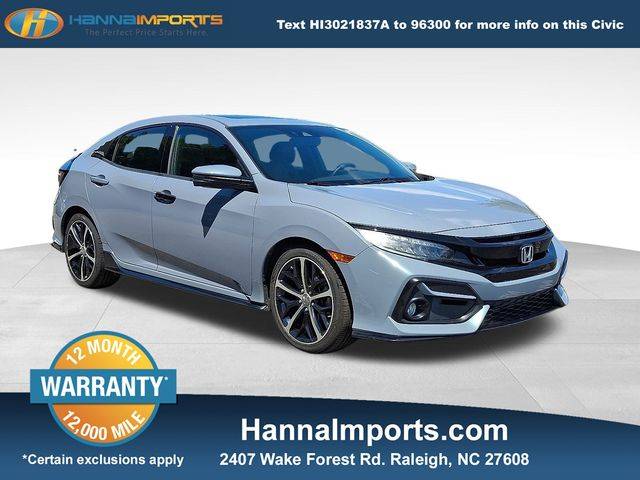 2020 Honda Civic Sport Touring — Hatchback — 57,773 mi — Raleigh, NC