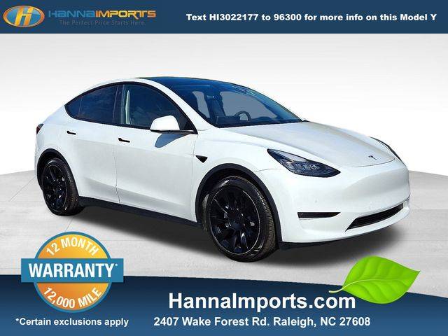 2021 Tesla Model Y Long Range — SUV — 47,807 mi — Raleigh, NC