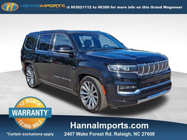 2023 Jeep Grand Wagoneer Series II Obsidian — SUV — 47,286 mi — Raleigh, NC
