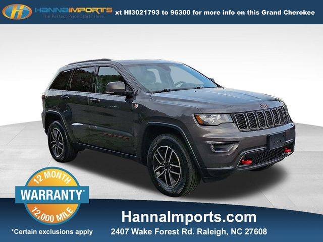 2020 Jeep Grand Cherokee Trailhawk — SUV — 52,549 mi — Raleigh, NC