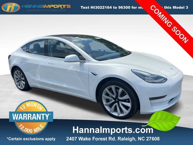 2018 Tesla Model 3 Long Range — Sedan — 56,414 mi — Raleigh, NC