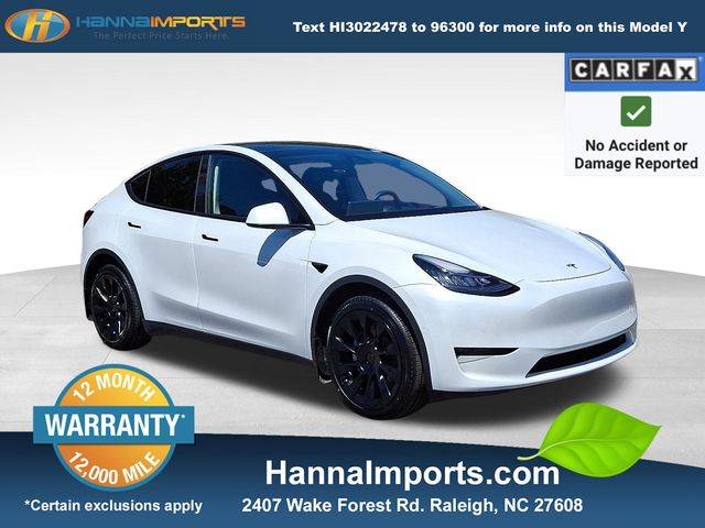 2022 Tesla Model Y Long Range — SUV — 23,370 mi — Raleigh, NC