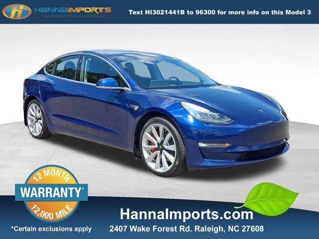 2019 Tesla Model 3 Standard Range Plus — Sedan — 83,739 mi — Raleigh, NC
