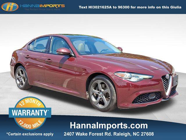 2019 Alfa Romeo Giulia Sport — Sedan — 45,877 mi — Raleigh, NC