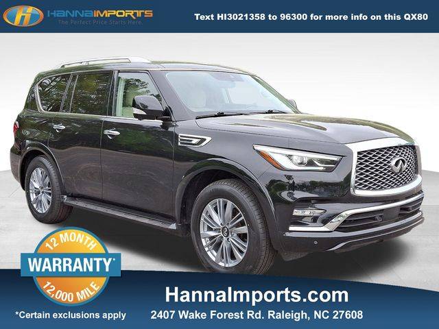 2023 INFINITI QX80 LUXE — SUV — 54,526 mi — Raleigh, NC
