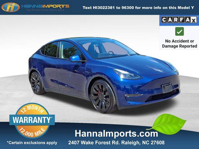 2023 Tesla Model Y Performance — SUV — 22,630 mi — Raleigh, NC