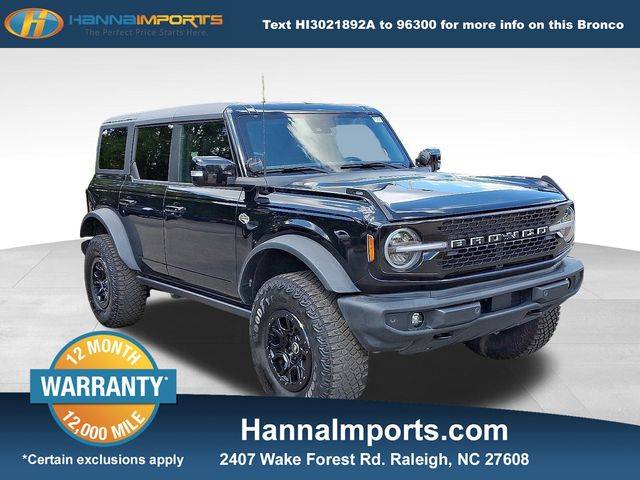 2021 Ford Bronco Wildtrak — SUV — 47,405 mi — Raleigh, NC