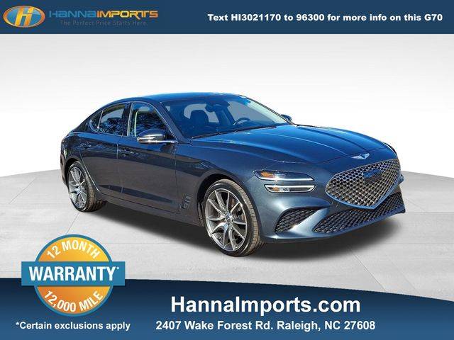 2023 Genesis G70 2.0T — Sedan — 33,742 mi — Raleigh, NC