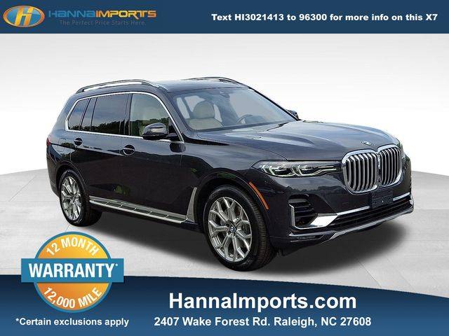 2022 BMW X7 40i — SUV — 52,483 mi — Raleigh, NC
