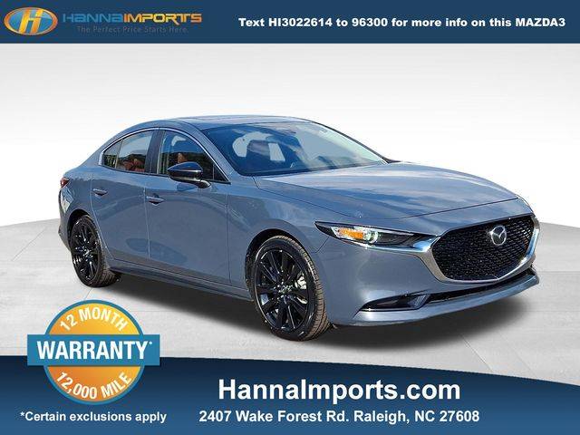 2024 Mazda Mazda3 Carbon Edition — Sedan — 35,144 mi — Raleigh, NC