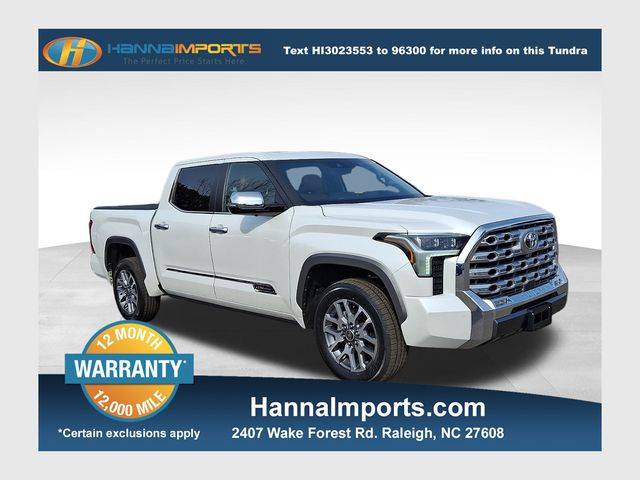 2024 Toyota Tundra 1794 Edition — Pickup Truck — 64,750 mi — Raleigh, NC
