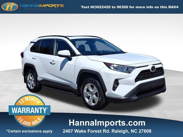 2021 Toyota RAV4 XLE — SUV — 57,185 mi — Raleigh, NC