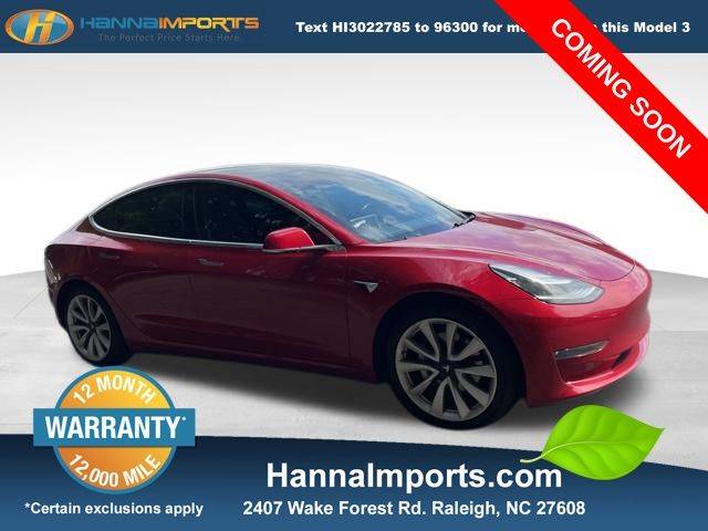 2018 Tesla Model 3 Long Range — Sedan — 79,483 mi — Raleigh, NC