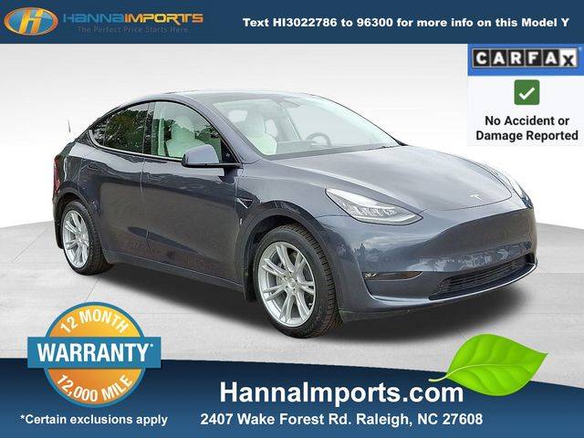 2021 Tesla Model Y Long Range — SUV — 98,488 mi — Raleigh, NC