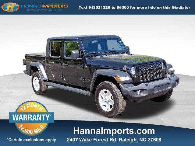 2020 Jeep Gladiator Sport S — Pickup Truck — 55,299 mi — Raleigh, NC