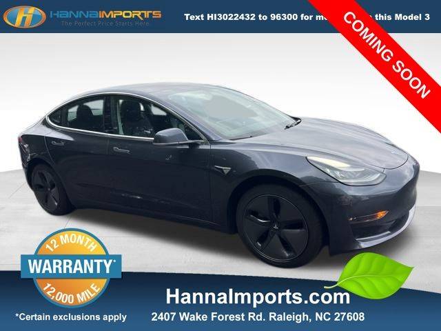 2018 Tesla Model 3 Long Range — Sedan — 57,773 mi — Raleigh, NC