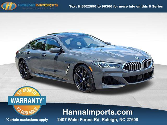 2022 BMW 8 Series 840i — Sedan — 58,415 mi — Raleigh, NC