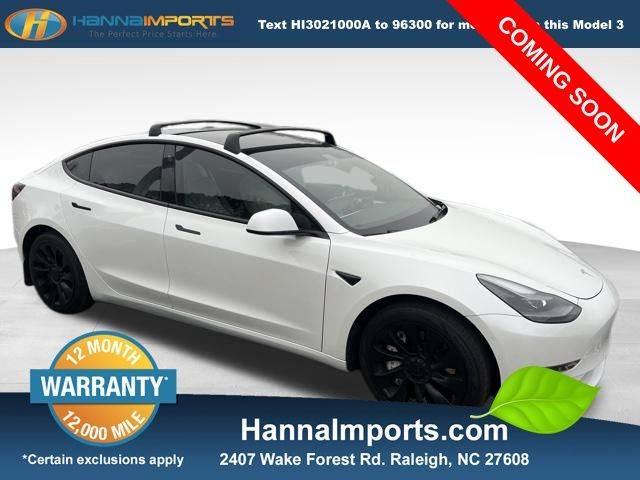 2021 Tesla Model 3 Standard Range Plus — Sedan — 32,758 mi — Raleigh, NC