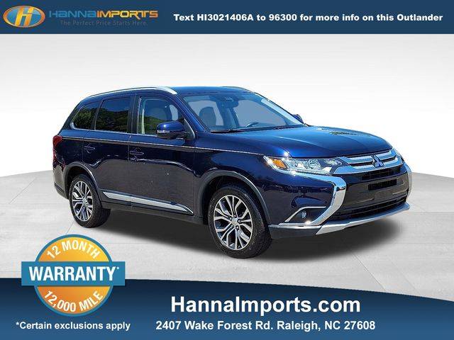 2018 Mitsubishi Outlander SEL — SUV — 75,496 mi — Raleigh, NC