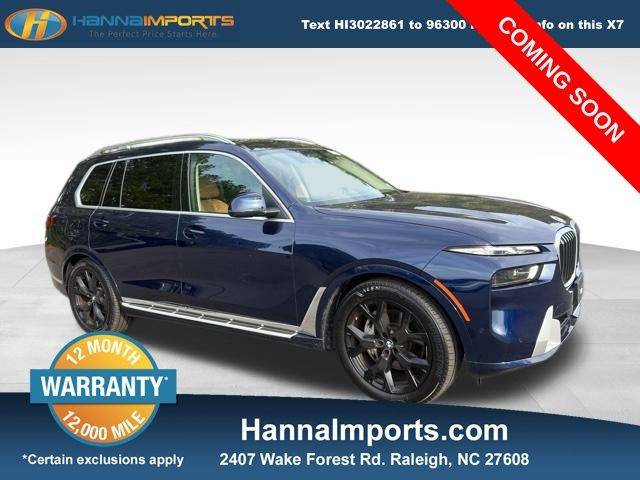 2024 BMW X7 40i — SUV — 55,228 mi — Raleigh, NC