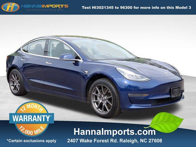 2018 Tesla Model 3 Mid Range — Sedan — 95,269 mi — Raleigh, NC