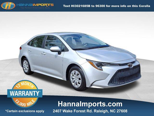 2020 Toyota Corolla L — Sedan — 85,887 mi — Raleigh, NC