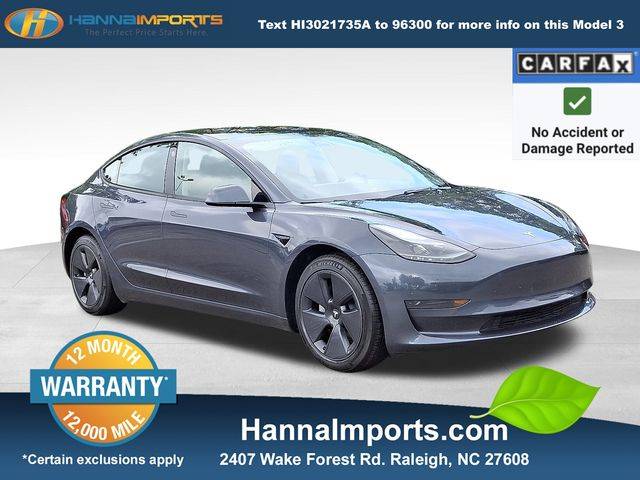 2023 Tesla Model 3 Model 3 — Sedan — 35,295 mi — Raleigh, NC