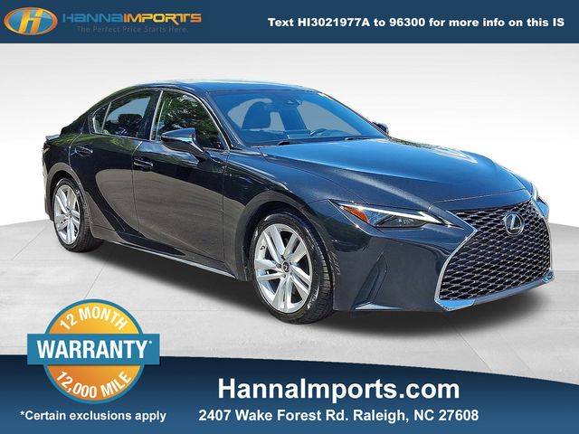 2022 Lexus IS IS 300 — Sedan — 31,182 mi — Raleigh, NC