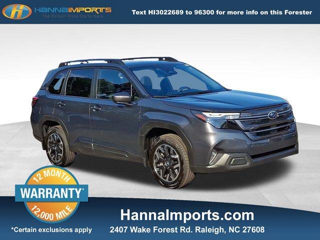 2025 Subaru Forester Premium — SUV — 2,423 mi — Raleigh, NC