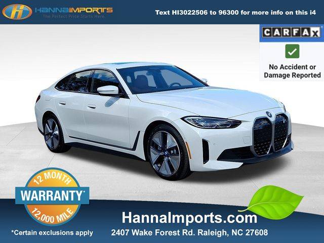 2023 BMW i4 eDrive35 — Sedan — 23,177 mi — Raleigh, NC