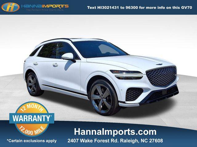 2022 Genesis GV70 3.5T Sport — SUV — 22,391 mi — Raleigh, NC