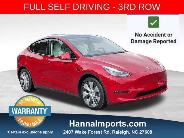 2021 Tesla Model Y Long Range — SUV — 29,447 mi — Raleigh, NC