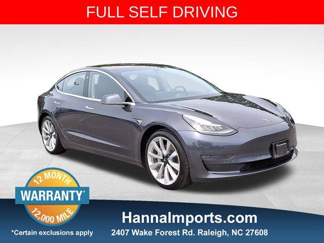 2018 Tesla Model 3 Long Range — Sedan — 56,594 mi — Raleigh, NC